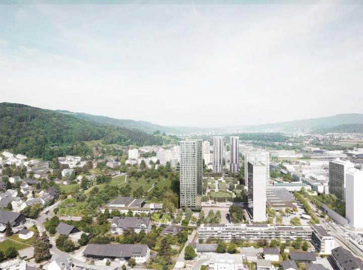 High-Rise Buildings West, Spreitenbach, AG. — Hildebrand Studios AG, Architecture and Urban Design in Zurich, Switzerland