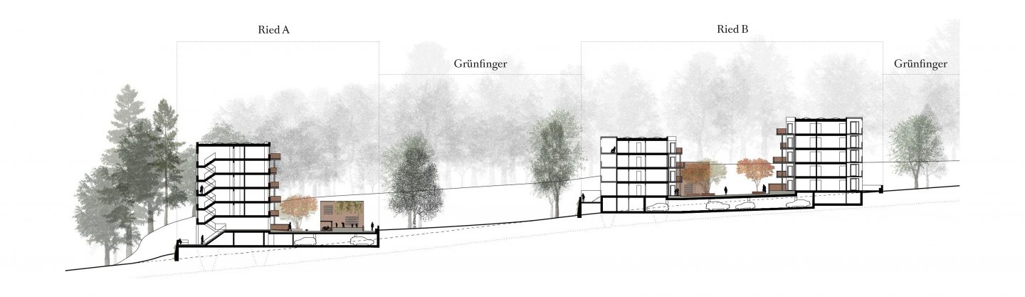Ried Master Plan, Niederwangen, BE. Hildebrand Studios AG, Architecture and Urban Design in Zurich, Switzerland