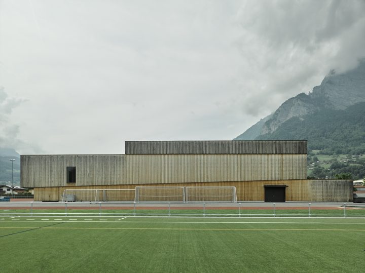 Sportzentrum Sargans, Sargans, SG. — Hildebrand Studios AG, Büro für Architektur und Städtebau, Zürich